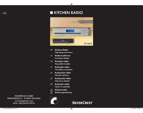 Silvercrest KH 2296 Manual pdf
